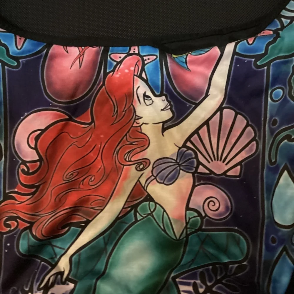 Loungefly Disney The Little Mermaid Ariel Stained Glass Hobo Bag